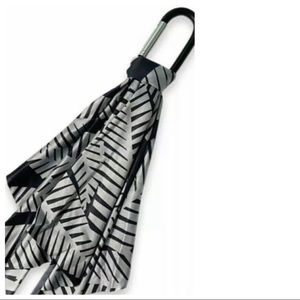 Leaf Print Optic Scarf